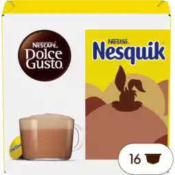 Jumbo NESCAFÉ Dolce Gusto, Nesquik, 16 capsules, 256 gr aanbieding