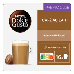 Jumbo Nescafé Dolce Gusto Café Au Lait capsules - 16 koffiecups aanbieding