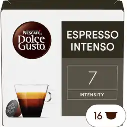 Jumbo NESCAFÉ Dolce Gusto, Koffiecapsules Espresso Intenso, 16 cups, 112 gr aanbieding