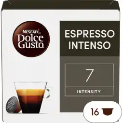 Jumbo NESCAFÉ Dolce Gusto, Koffiecapsules Espresso Intenso, 16 cups, 112 gr aanbieding