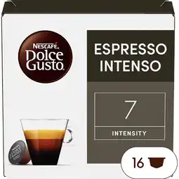 Jumbo NESCAFÉ Dolce Gusto, Koffiecapsules Espresso Intenso, 16 cups, 112 gr aanbieding