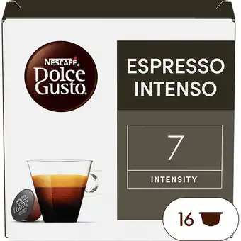 Jumbo NESCAFÉ Dolce Gusto, Koffiecapsules Espresso Intenso, 16 cups, 112 gr aanbieding