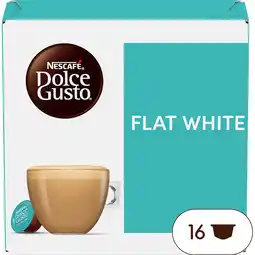 Jumbo NESCAFÉ Dolce Gusto, Flat White, 16 capsules, 187,2 gr aanbieding