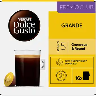 Jumbo NESCAFÉ Dolce Gusto, Koffiecapsules Grande , 16 cups, 136 gr aanbieding