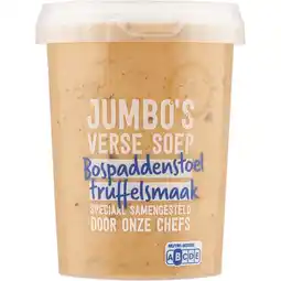 Jumbo Jumbo's Verse Soep Bospaddenstoel Truffelsmaak 500 g aanbieding