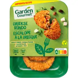 Jumbo Garden Gourmet Vleesvervanger Griekse Rondo 180g aanbieding
