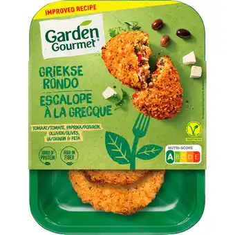 Jumbo Garden Gourmet Vleesvervanger Griekse Rondo 180g aanbieding