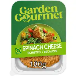 Jumbo Garden Gourmet Vleesvervanger Spinazie Kaas Rondo 180g aanbieding