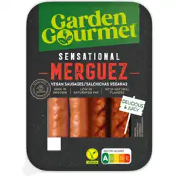 Jumbo Garden Gourmet Vleesvervanger Sensational Sausage Merguez 180g aanbieding