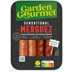 Jumbo Garden Gourmet Vleesvervanger Sensational Sausage Merguez 180g aanbieding