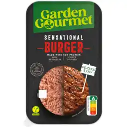 Jumbo Garden Gourmet Vleesvervanger Sensational Burger 226g aanbieding
