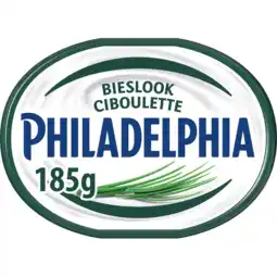 Jumbo Philadelphia Zacht-frisse Zuivelspread Bieslook, kuipje 185 g aanbieding