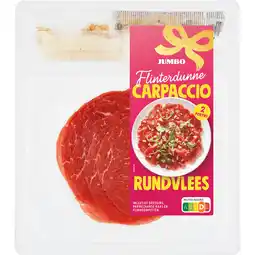 Jumbo Jumbo Carpaccio met Zoetzure Dressing 123 g aanbieding