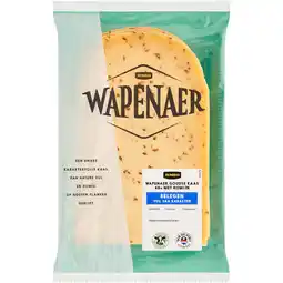 Jumbo Wapenaer Goudse Kaas 48+ met Komijn Belegen ca. 200 g aanbieding