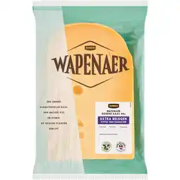 Jumbo Wapenaer Goudse Kaas Extra Belegen 48+ Plakken ca. 200 g aanbieding