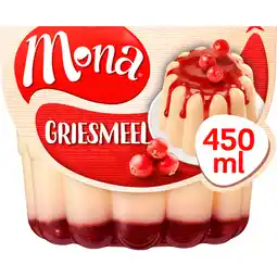 Jumbo Mona Pudding Griesmeel met Saus aanbieding
