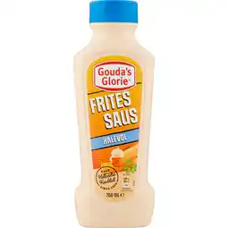 Jumbo Gouda's Glorie Fritessaus Halfvol 750 ml aanbieding