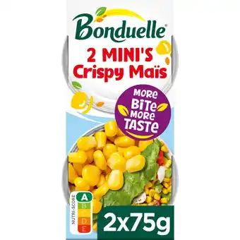 Jumbo Bonduelle Crispy Maïs Mini Packs 2 x 75 g aanbieding