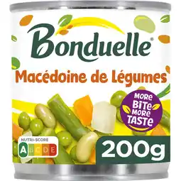 Jumbo Bonduelle groenteconserven Macedoine de Legumes 200g aanbieding
