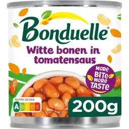 Jumbo Bonduelle Witte Bonen in Tomatensaus 200 g aanbieding