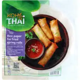 Jumbo Koh Thai Loempia Rijstvellen om te Frituren 100g aanbieding