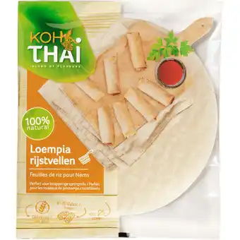 Jumbo Koh Thai Loempia Rijstvellen om te Frituren 100g aanbieding