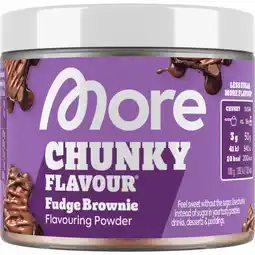 Jumbo More Chunky Flavour Fudge Brownie 90g aanbieding