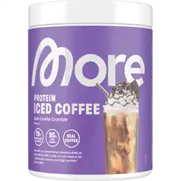 Jumbo More Iced Coffee Dark Cookie Crumble 300g aanbieding