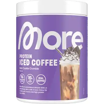 Jumbo More Iced Coffee Dark Cookie Crumble 300g aanbieding