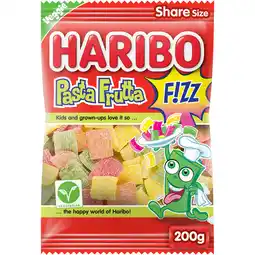 Jumbo Haribo Pasta Frutta F!ZZ 200 g aanbieding