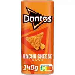 Jumbo Doritos Nacho Cheese Tortilla Chips Snackbox 140g aanbieding
