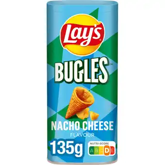 Jumbo Lay's Bugles Nacho Cheese Chips Snackbox 135g aanbieding