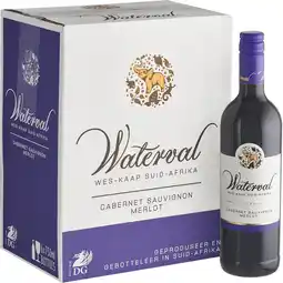 Jumbo Waterval - Cabernet Sauvignon - Merlot 6 x 750 ml aanbieding