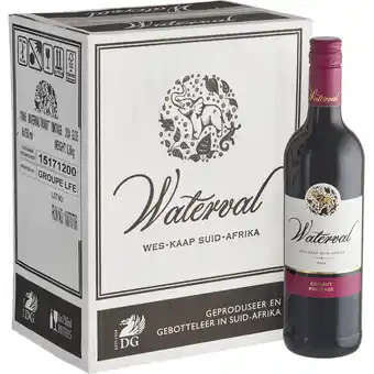 Jumbo Waterval - Cinsaut Pinotage - 6 x 750ML aanbieding