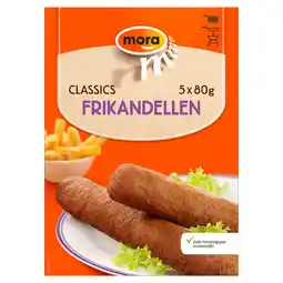 Jumbo Mora Classics Frikandellen 5 x 80 g aanbieding