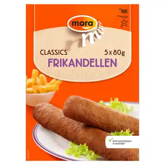 Jumbo Mora Classics Frikandellen 5 x 80 g aanbieding