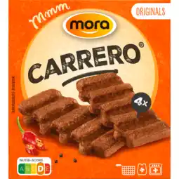 Jumbo Mora Originals Carrero 4 x 100 g aanbieding