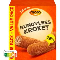 Jumbo Mora Classics Rundvlees Kroketten 12 x 70 g aanbieding