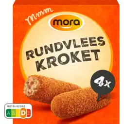 Jumbo Mora Classics Rundvlees Kroketten 4 x 70 g aanbieding