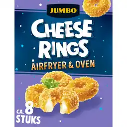 Jumbo Jumbo Cheese Rings Airfryer & Oven ca. 8 Stuks aanbieding