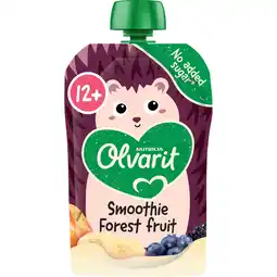 Jumbo Olvarit Knijpfruit Smoothie Bosvruchten 12+ Maanden 100 g aanbieding