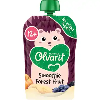 Jumbo Olvarit Knijpfruit Smoothie Bosvruchten 12+ Maanden 100 g aanbieding