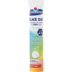 Jumbo Davitamon Elke Dag bruistabletten, 15 stuks aanbieding