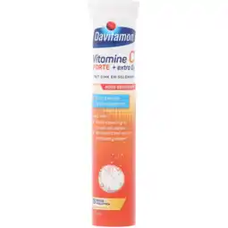 Jumbo Davitamon Vitamine C Forte bruistabletten, 15 stuks aanbieding