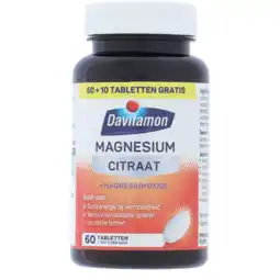 Jumbo Davitamon Magnesium Citraat 60 Stuks aanbieding