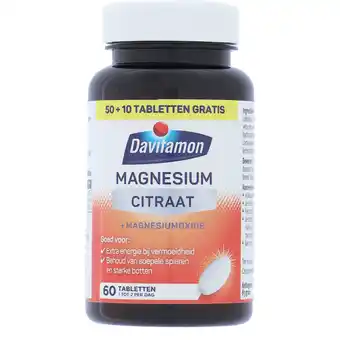 Jumbo Davitamon Magnesium Citraat 60 Stuks aanbieding
