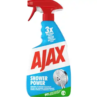 Jumbo Ajax Schoonmaakmiddel Multi-Oppervlakken Shower Power Spray - 750ml aanbieding