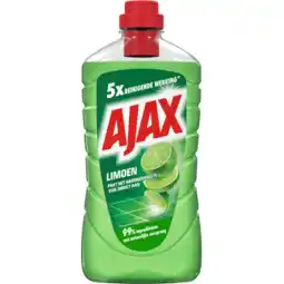 Jumbo Ajax Allesreiniger Limoen 1000 ML aanbieding