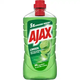 Jumbo Ajax Allesreiniger Limoen 1000 ML aanbieding