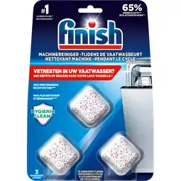 Jumbo Finish machinereiniger - tijdens de vaatwasbeurt - 3 stuks aanbieding